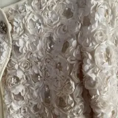 style by shoo ノーカラージャケット アイボリー