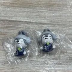 SKZOO サウナフィギュア Wolf chan (ウルフチャン)2個セット