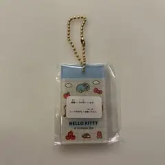 ハローキティ シール風アクリルキーチェーン 自転車