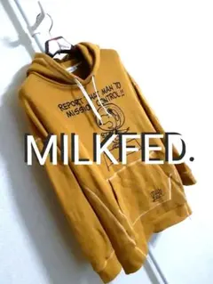 【MILKFED.】❇️ プリントロゴ プルオーバーパーカー