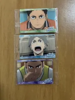 ハイキュー!!　ウエハース　澤村大地 菅原孝支 東峰旭