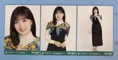 乃木坂46 生写真 スカーフ 柴田柚菜 コンプ③