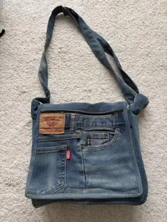デニムショルダーバッグ