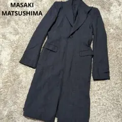 『イタリア製』マサキマツシマトレンチコート sakishimatokyo トレンチコート コート フェイクウールトレンチ