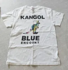 【美品】KANGOL ブルーエンカウント　ライブTシャツ M