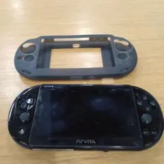 PS Vita 本体 ブラック カバー付き