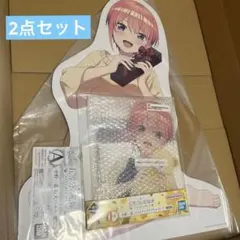 五等分の花嫁 一番くじ A賞特大パネル F賞 ダイカットアクリルボード 2種類