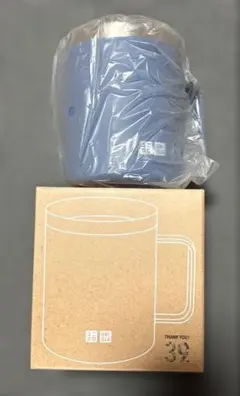 【未使用品】UNIQLO ステンレスマグ4番ブルー