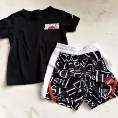 NIKE JORDAN ナイキ　ベビー　Tシャツ　短パン　セット　90