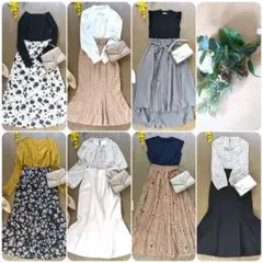 N603 レディース服 コーデ まとめ売り キレイめ フェミニン♡モノトーン