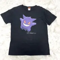 美品 Pokemon ポケモン ゲンガー Tシャツ ブラック XL GANGAR