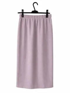 【美品】SOLDYLAN ロングスカート リブ M ラベンダー