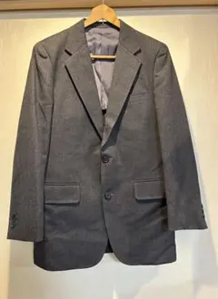 メンズ　スーツ　ジャケット　樫山　カシヤマ　グレー　L