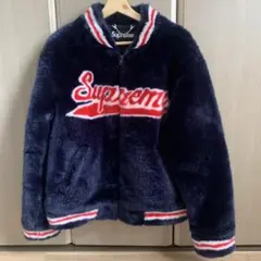 Supreme Faux Fur Varsity Jacketのサムネイル