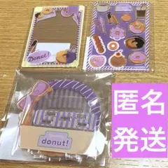 FUKUYA ONLINE 缶バッジスタンド アクリルパーツ クリアカード