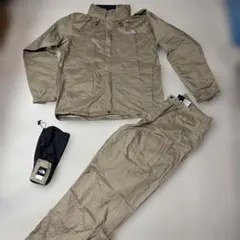 THE NORTH FACE レインスーツ(上下セット) ベージュ