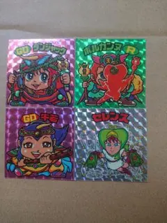 ビックリマンシール 4枚 ヘッドシール