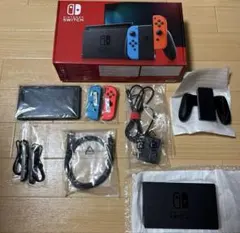 Nintendo Switch Joy-Con レッド ブルー 新型 ケース付