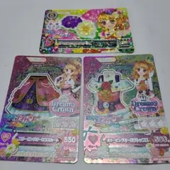 劇場版アイカツ！スリーピングオーロラコーデ トップス スカート コサージュ