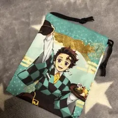 鬼滅の刃 Joyfull コラボ 巾着袋 竈門炭治郎