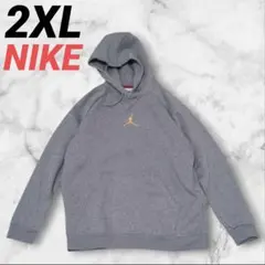 2XL）NIKEジョーダン フリースパーカーグレー ナイキ