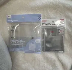 3穴バインダークリアポケットタイプB8リフィルチェキ用10枚