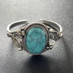 インディアンジュエリー　バングル　ブレスレット　ターコイズ　ナバホ族 a19