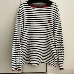 BURBERRY BLACK LABEL ボーダー長袖バスクTシャツ 3