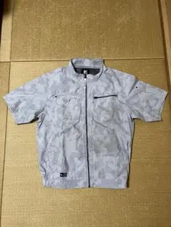 アイズフロンティア　空調服半袖ジャケット　シルバー　ＬＬ寸のサムネイル