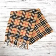 美品 バーバリー マフラー ベージュ 2240のサムネイル