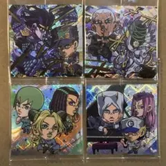 ジョジョの奇妙な冒険 シールウエハース エンリコ・P 空条承太郎　JJR SR