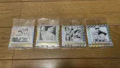 ドラゴンボール40周年記念オリジナルイラストレーション シールウエハース 4種