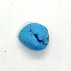 特大ターコイズビーズ 天然石 革紐 アクセサリー tq6