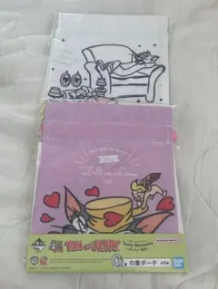 トムとジェリー 一番くじ 巾着2点セットのサムネイル