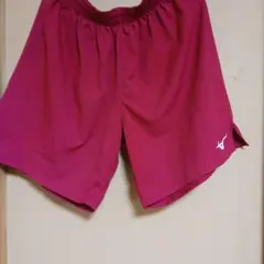 Mizuno XL マゼンタ ハーフパンツ