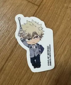 ヒロアカ　爆豪勝己　ステッカー　渋谷　東急フードショー　僕のヒーローアカデミア