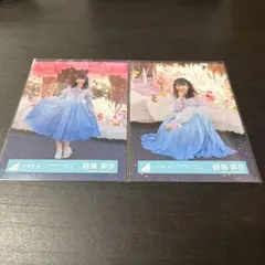 藤嶌果歩　日向坂46 ランダム生写真　ヒキ座り　卒業写真だけが知ってる　MV衣装