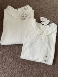 ライトオン　長袖　レース　新品未使用品　130,140cm 双子コーデ