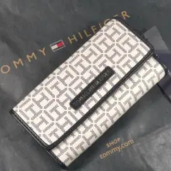 タグ付き　TOMMY HILFIGER　トミーヒルフィガー　 長財布　#100のサムネイル