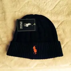 美品 ラルフローレン ニット帽