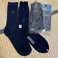 紳士靴下・ポロ等4足セット/25㎝