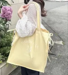 フェイラー⭐︎イエロー トートバッグ レモン柄チャーム付き⭐︎新品未