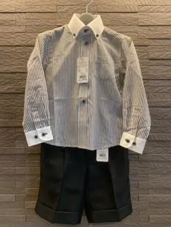 THE SHOP TK ワールド キッズフォーマル シャツ ショーツ 110cm