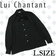 e72〚Lui Chantant〛 ボウタイブラウス 長袖 ブラック Lサイズのサムネイル