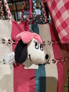 SNOOPY◇ベルぬいぐるみマスコット キーホルダー◇新品タグ付き