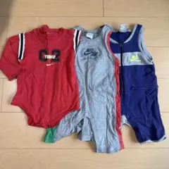 Nike ロンパース・カバーオール　3枚セット