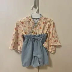 ひな祭り　ベビー袴　着物　80