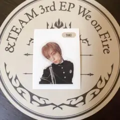 【新品】&TEAM weverse 直筆サイン トレカ TAKI &TEAM TAKI トレカ WOF weverse global 2.0 - メルカリ