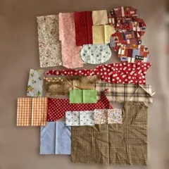 柄物 はぎれ セット 多色 さまざまなサイズ