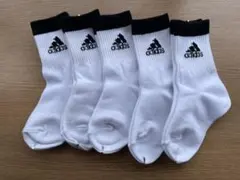 【日本製】子供用adidas靴下 5足セット